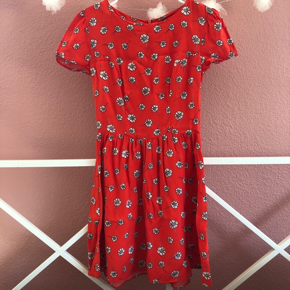 Topshop Floral Dress